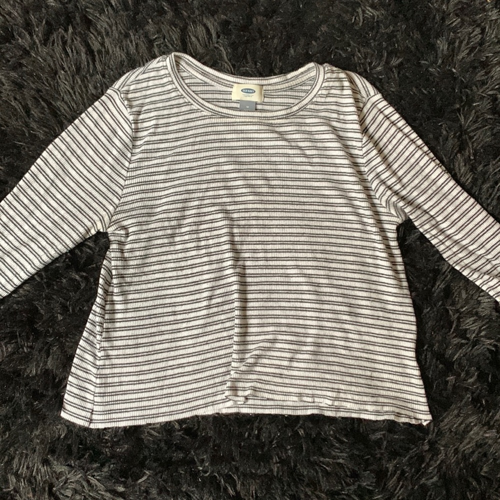 Striped Old Navy Long Sleeve Top